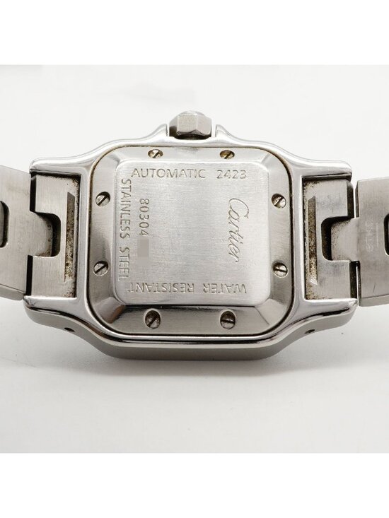 Cartier Santos Galbe SM Silver Dial Watch main image 7